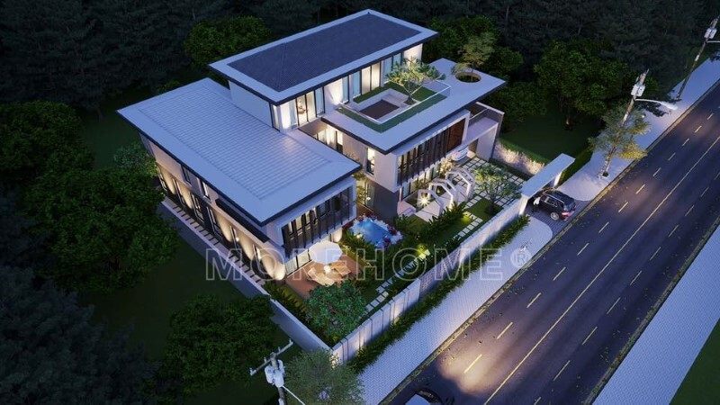 mắt
Kiến trúc biệt thự hiện đại được thiết kế đẹp mắt.
