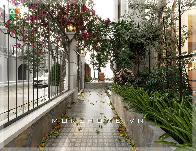 Tôi bị ấn tượng rất mạnh bởi thiết kế kiến trúc biệt thự sân vườn hiện đại và sang trọng.